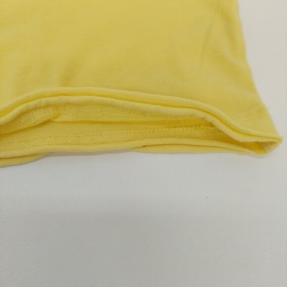 Epic Threads "Never Fake The Music U Make" Yellow Graphic Tee Size L 100% Cotton - Picture 4 of 8